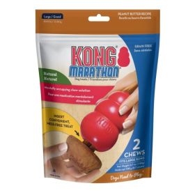 KONG Marathon Peanut Butter Flavored Dog Chew - 2 count (size: large)