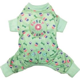 Fashion Pet Sweet Dreams Dog Pajamas Mint (size: large)