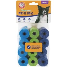 Arm and Hammer Dog Waste Refill Bags Fresh Scent Assorted Colors (size: 180 ct)