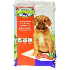 Penn Plax Dry-Tech Dog and Puppy Training Pads 23" x 24" (size: 14 ct)