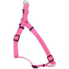 Coastal Pet Comfort Wrap Adjustable Harness - 26-38" girth x 1"W (Color: Neon Pink)