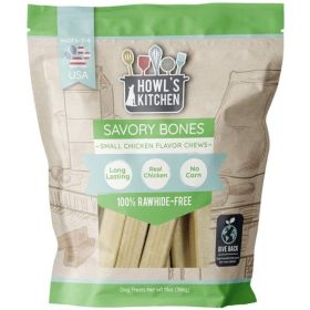 Howls Kitchen Savory Bones Chicken Flavored Chews Small (size: Small 13 oz)