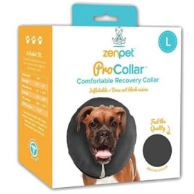 ZenPet Pro-Collar Inflatable Recovery Collar (size: large)