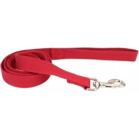 Coastal Pet New Earth Soy Dog Lead Cranberry Red (size: 1" Wide)