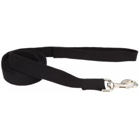 Coastal Pet New Earth Soy Dog Lead Onyx Black (size: 1" Wide)