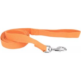 Coastal Pet New Earth Soy Dog Lead Pumpkin Orange (size: 1" Wide)