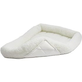 MidWest Quiet Time Fleece Bolster Bed for Dogs (size: large)