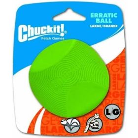 Chuckit Erratic Ball for Dogs (size: 1 ct Large)