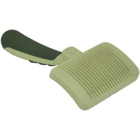 Safari Self Cleaning Slicker Brush (size: Large Dogs - 8" L x 4.5" W)