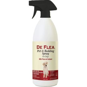 Miracle Care De Flea Pet & Bedding Spray (size: 16.9 oz)