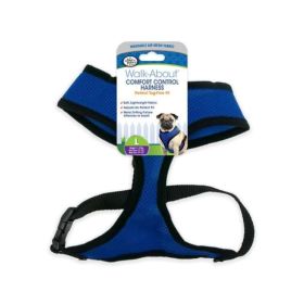 Four Paws Comfort Control Harness - Blue (size: Large - For Dogs 11-18 lbs)