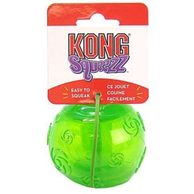 KONG Squeezz Ball Dog Toy - Assorted (size: large)