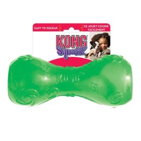 KONG Squeezz Dumbell Dog Toy - (Assorted Colors) (size: large)