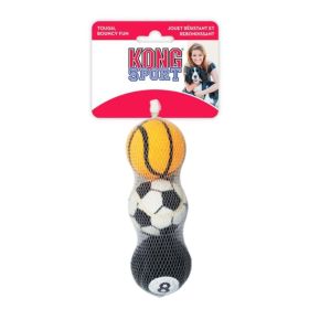 KONG Assorted Sports Balls Set (3 Pack) (size: medium)