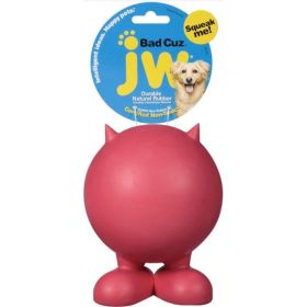 JW Pet Bad Cuz Rubber Squeaker Dog Toy (size: Large 5")