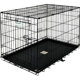 Precision Pet Pro Value by Great Crate - 1 Door Crate - Black (size: Model 2000 (24"L x 18"W x 19"H))