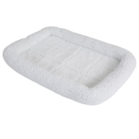 Precision Pet SnooZZy Pet Bed Original Bumper Bed - White (size: Large (35"L x 21.5"W))