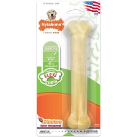 Nylabone Flexi Chew Dog Bone - Chicken Flavor (size: Giant)