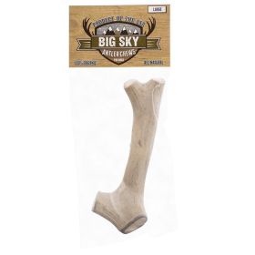 Big Sky Antler Chew for Dogs - 1 Antler (size: large)