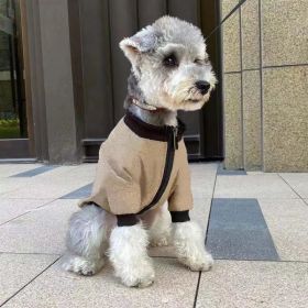 Pet Winter Jacket (Option: Khaki-S)