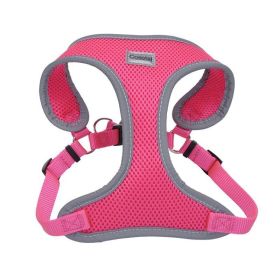 Coastal Pet Comfort Soft Reflective Wrap Adjustable Dog Harness - Neon Pink (size: small)