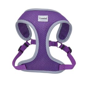 Coastal Pet Comfort Soft Reflective Wrap Adjustable Dog Harness - Purple (size: small)