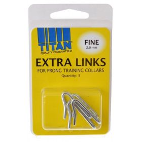 Titan Extra Links for Prong Training Collars - 3 Count (size: Fine (2.0 mm))