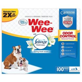 Four Paws Wee-Wee Pads - Febreze Freshness (size: 100 ct)