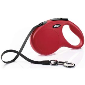 Flexi Classic Red Retractable Dog Leash (size: Medium 16' Long)