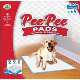 Four Paws Pee Pee Puppy Pads - Standard (size: 100 ct)