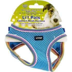 Li'l Pals Comfort Mesh Harness Blue Lagoon (size: Small (Neck)