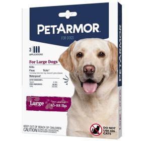 PetArmor Flea and Tick Treatment - 3 count (size: Large Dogs)