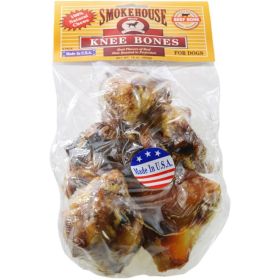 Smokehouse Knee Bone Natural Dog Treat (size: 5 ct)