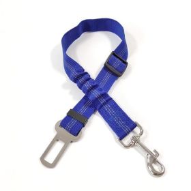 Automotive Reflective Webbing Seat Belt (Option: Blue-70cm Long)