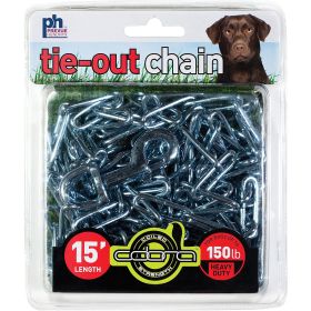 Prevue Pet Products Tie-out Chain Heavy Duty (size: 15')