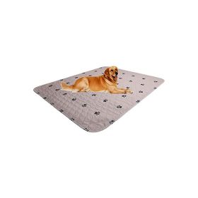 Pet Dog Paw Print Non-slip Cushion (Option: Photo Color-S)